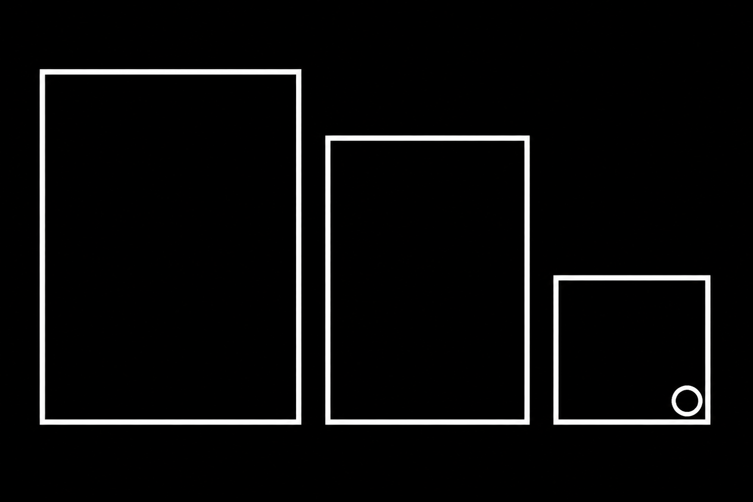 An illustration of three database instances, two of which are idle and one of which is vastly underutilized.